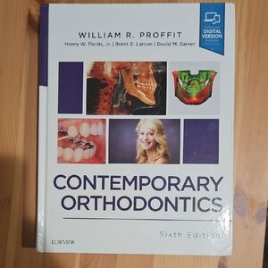 Contemporary Orthodontics 6th Edition Textbook Proffit Fields Dental School HC